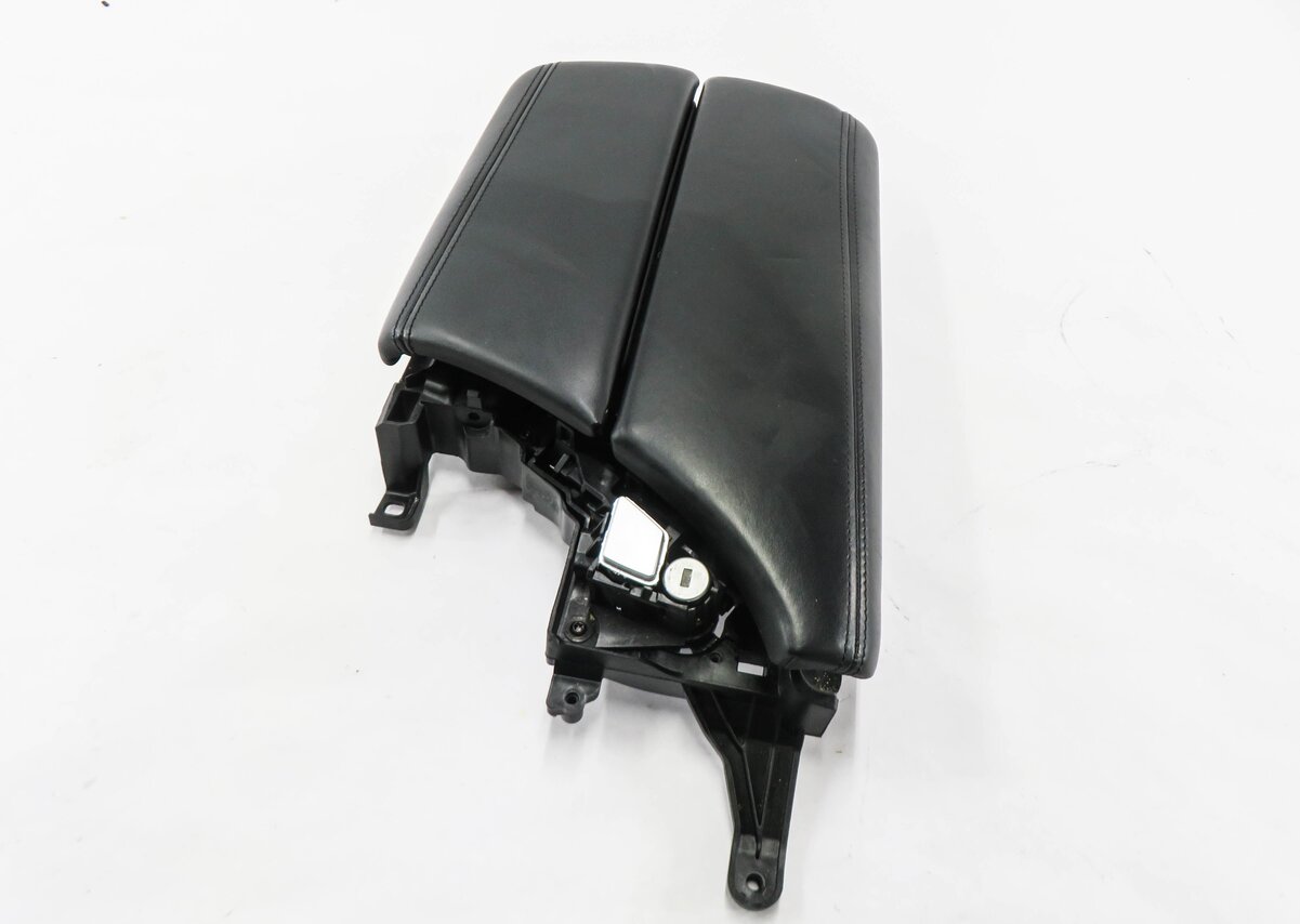 2012-2016 BMW 528i 535i 550i (F10) FRONT CENTER CONSOLE ARMREST LID (BLACK)