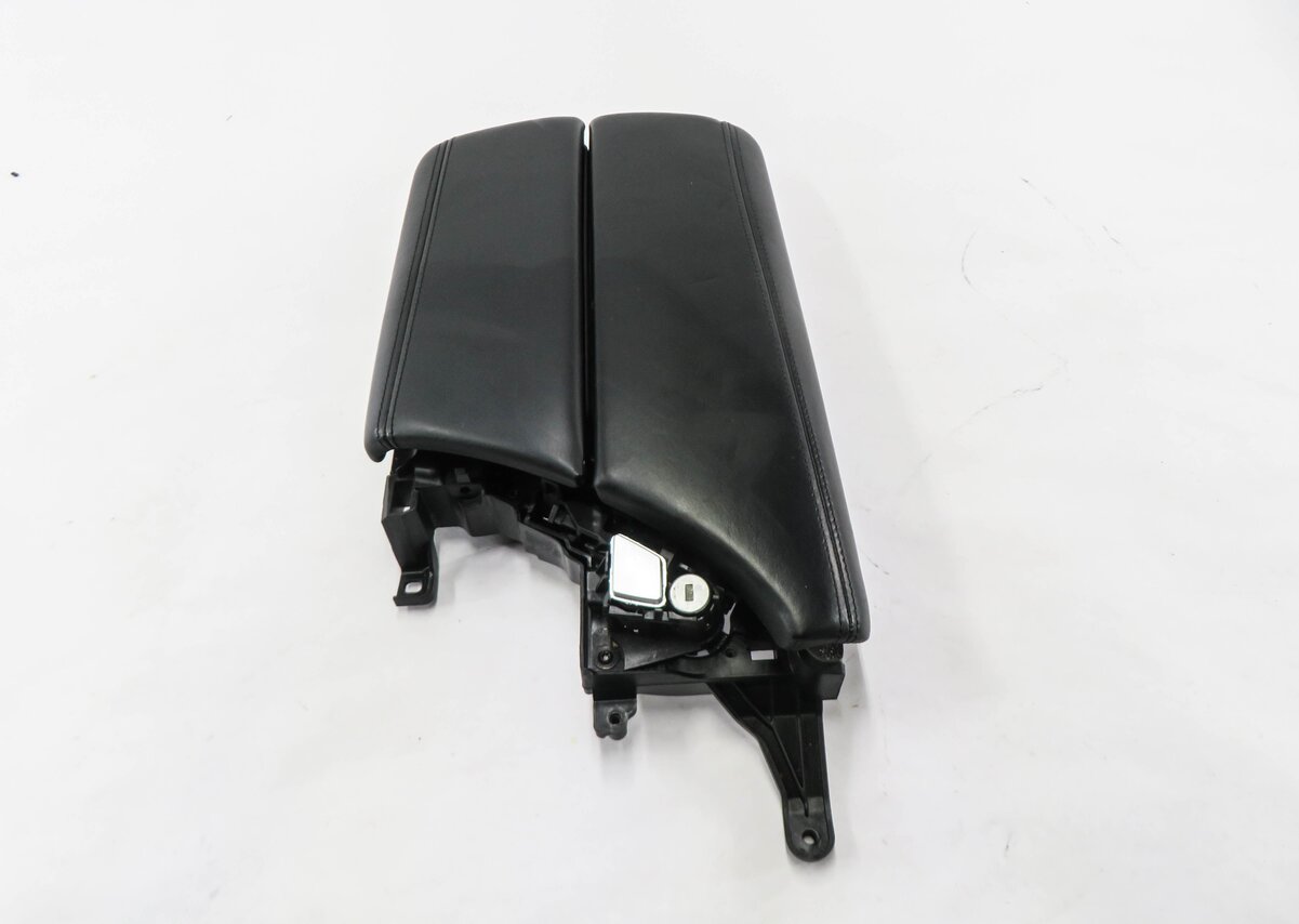 Thumbnail 2: 2012-2016 BMW 528i 535i 550i (F10) FRONT CENTER CONSOLE ARMREST LID (BLACK)
