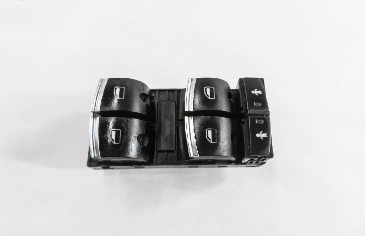 Thumbnail 2: 2011-2015 AUDI Q7 (4L) LEFT DRIVER MASTER POWER WINDOW SWITCH w/ CHILD LOCK