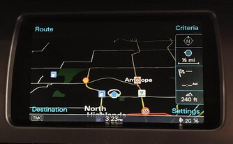 10-17 AUDI A4 S4 A5 Q5 Q7 (B8 8K 8T 8R 4L) GPS NAVIGATION MEDIA DISPLAY SCREEN