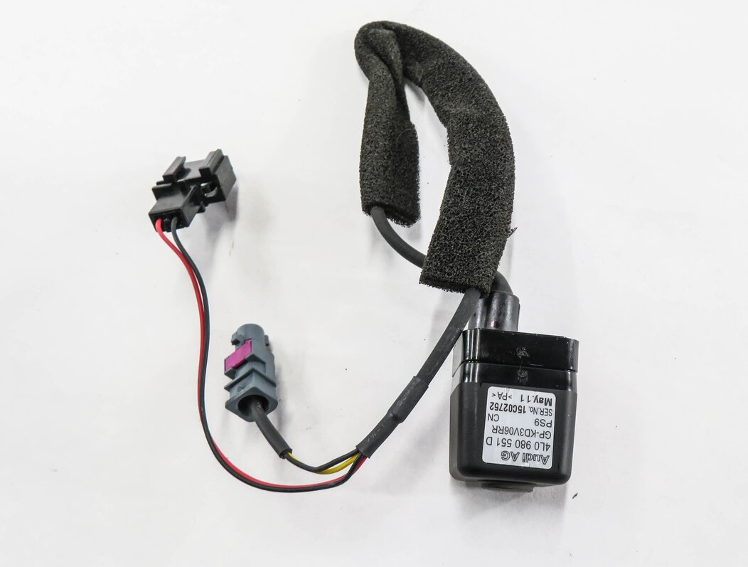 Thumbnail 4: 2004-2017 AUDI A5 S5 A6 S6 A8 S8 Q7 - REARVIEW BACKUP REVERSE CAMERA w/ HARNESS