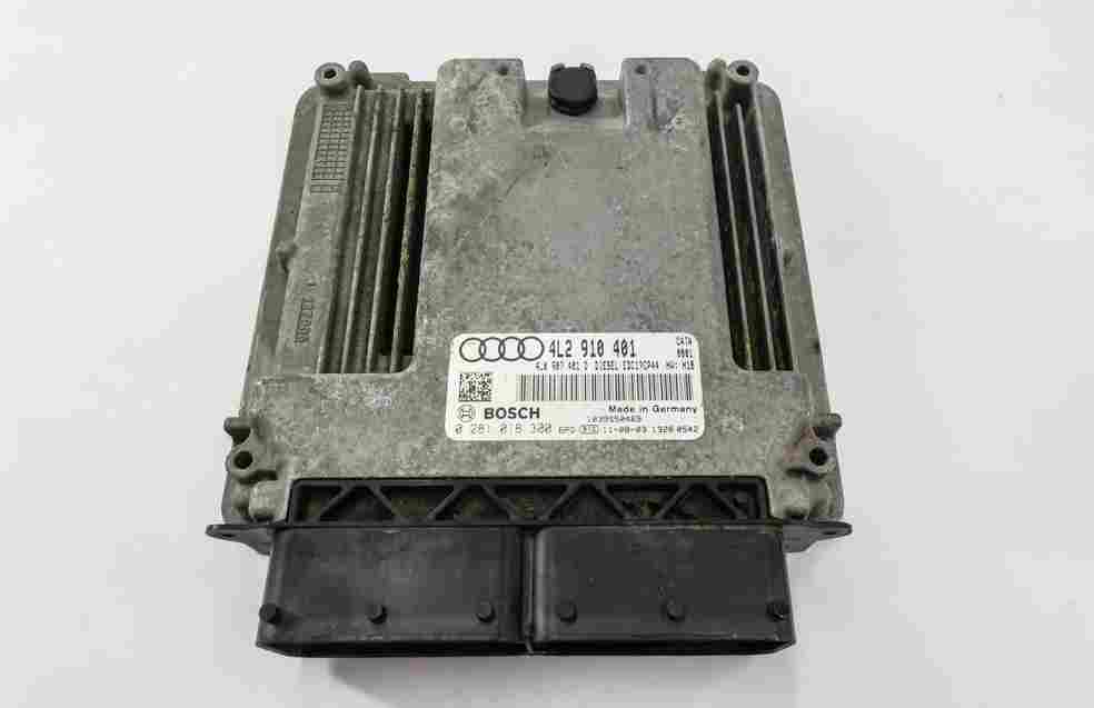 Thumbnail 6: 2012 AUDI Q7 (4L) 3.0L CATA TDI DIESEL ENGINE ECM BCM IMMOBILIZER MODULE KEY SET