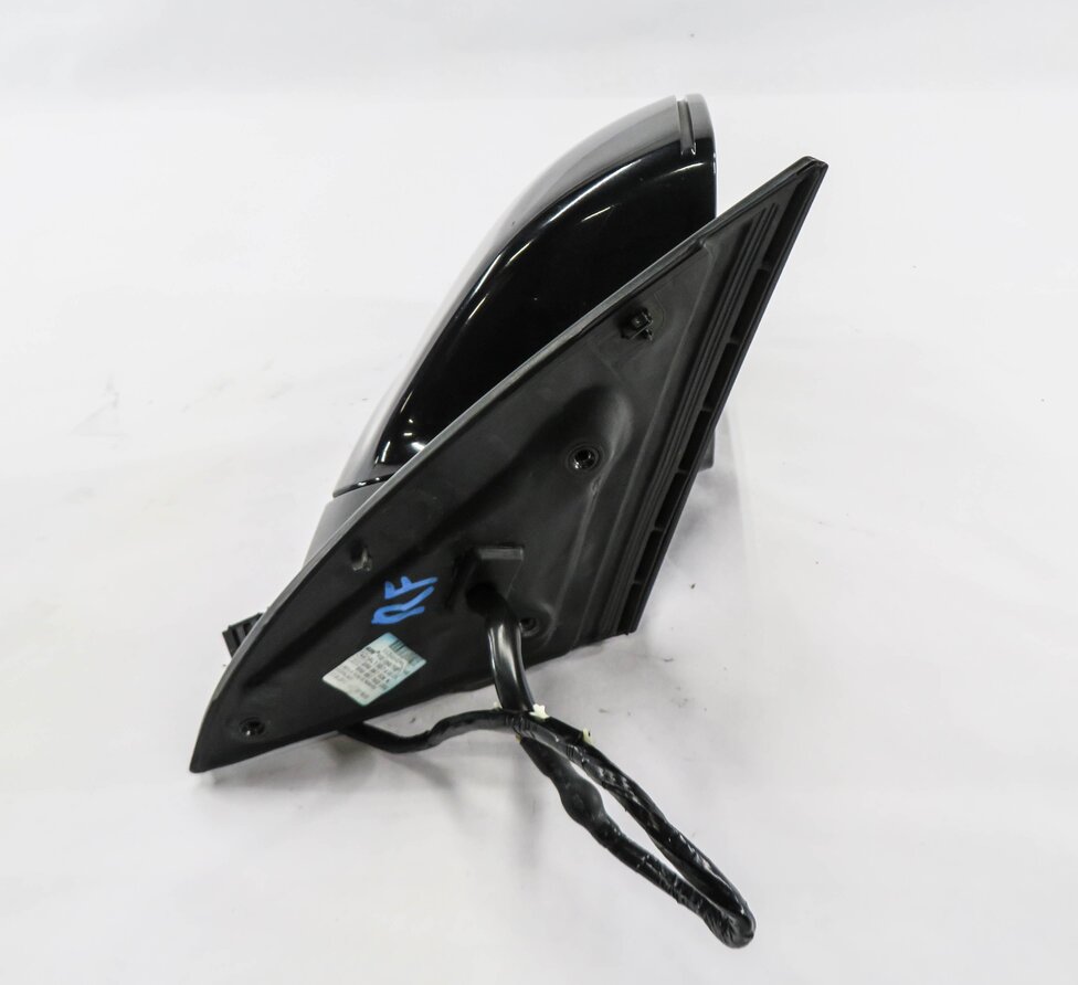 Thumbnail 4: 2010-2012 AUDI Q7 (4L) RIGHT P-FOLD AUTODIM MEMORY DOOR MIRROR (ORCA BLACK 2T)