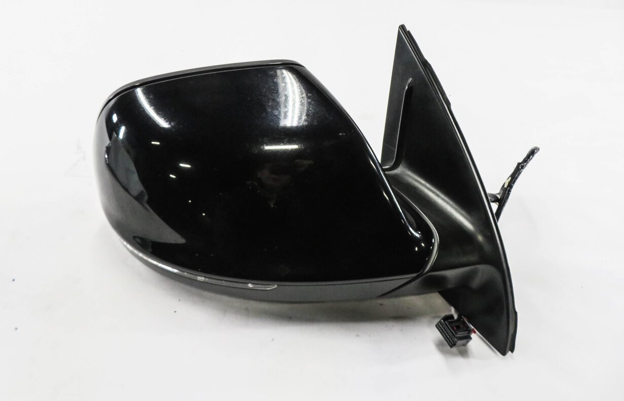 Thumbnail 5: 2010-2012 AUDI Q7 (4L) RIGHT P-FOLD AUTODIM MEMORY DOOR MIRROR (ORCA BLACK 2T)