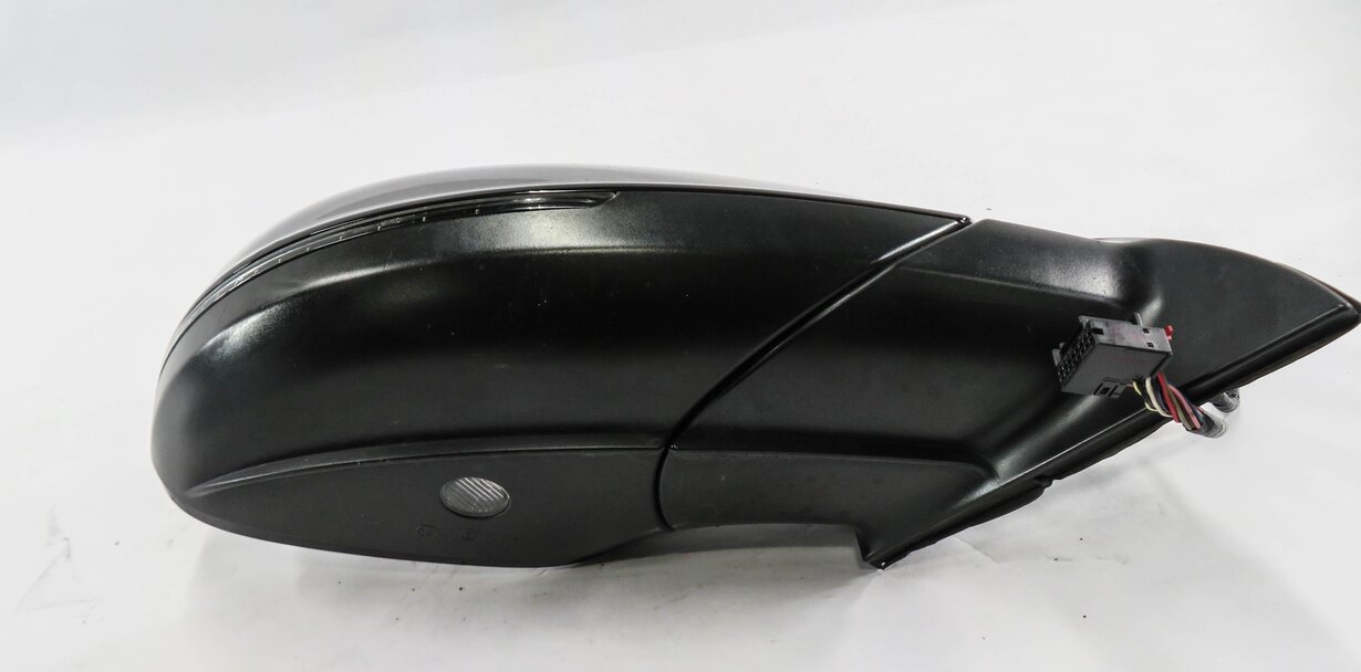 Thumbnail 6: 2010-2012 AUDI Q7 (4L) RIGHT P-FOLD AUTODIM MEMORY DOOR MIRROR (ORCA BLACK 2T)