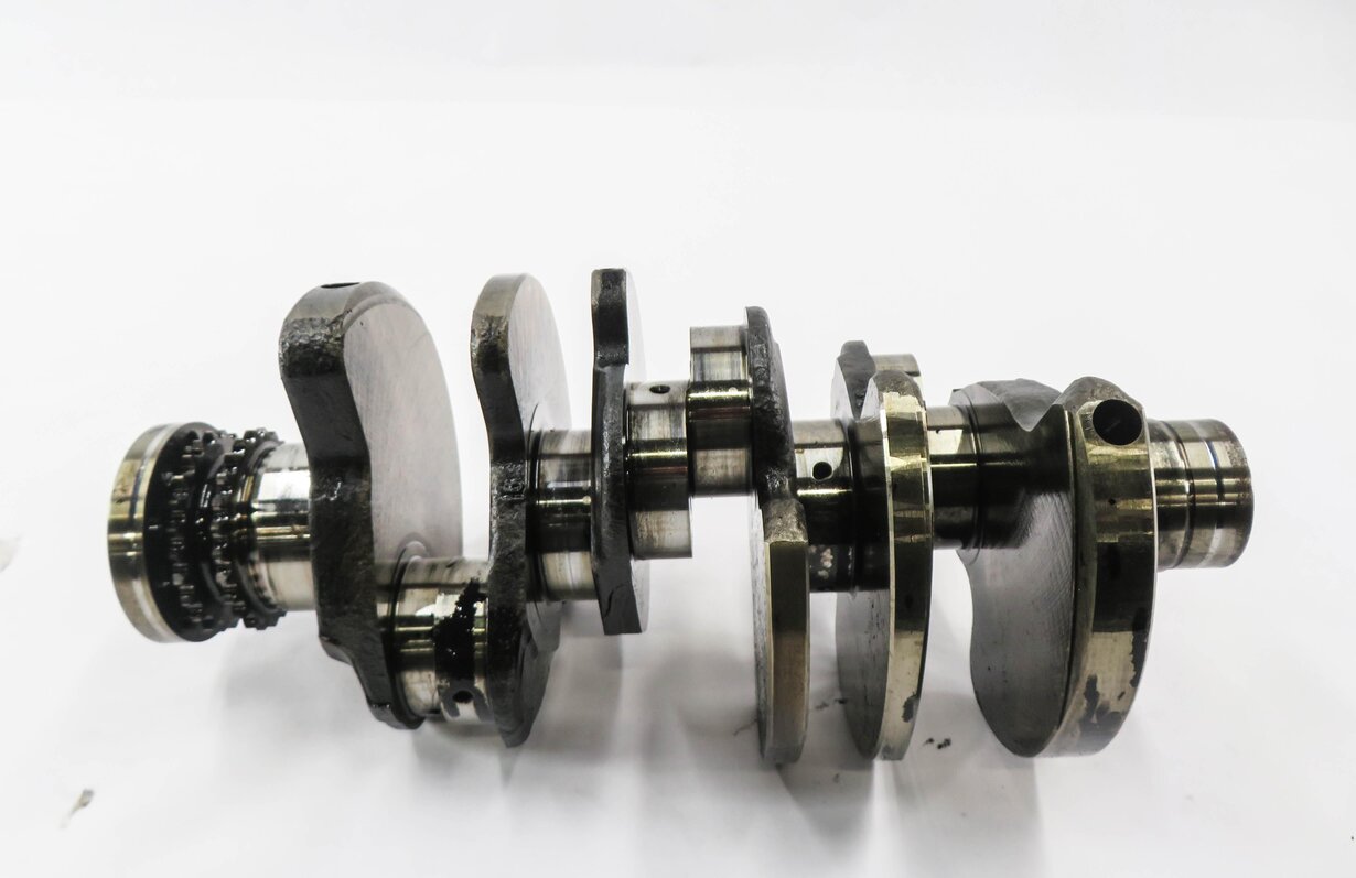 Thumbnail 2: 2012 AUDI Q7 (4L) 3.0L CATA TURBOCHARGED DIESEL ENGINE CRANK SHAFT CRANKSHAFT