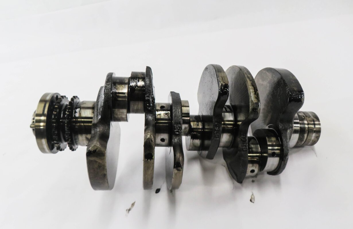 Thumbnail 4: 2012 AUDI Q7 (4L) 3.0L CATA TURBOCHARGED DIESEL ENGINE CRANK SHAFT CRANKSHAFT