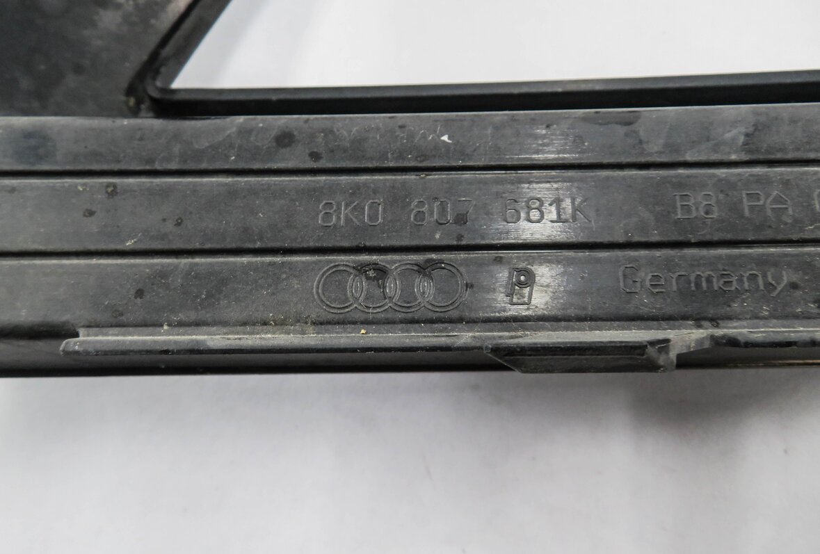 Thumbnail 5: 2013-2016 AUDI A4 (B8 8K) LEFT FRONT DRIVER FOGLIGHT GRILLE TRIM (S-LINE)