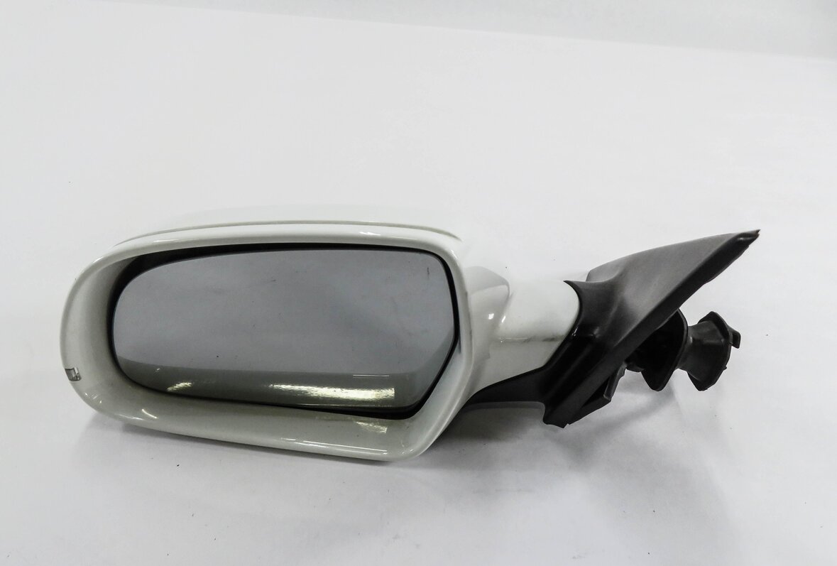 Thumbnail 3: 2010-2016 AUDI A4 (B8 8K) LEFT FRONT DRIVER HEATED DOOR MIRROR (IBIS WHITE T9)