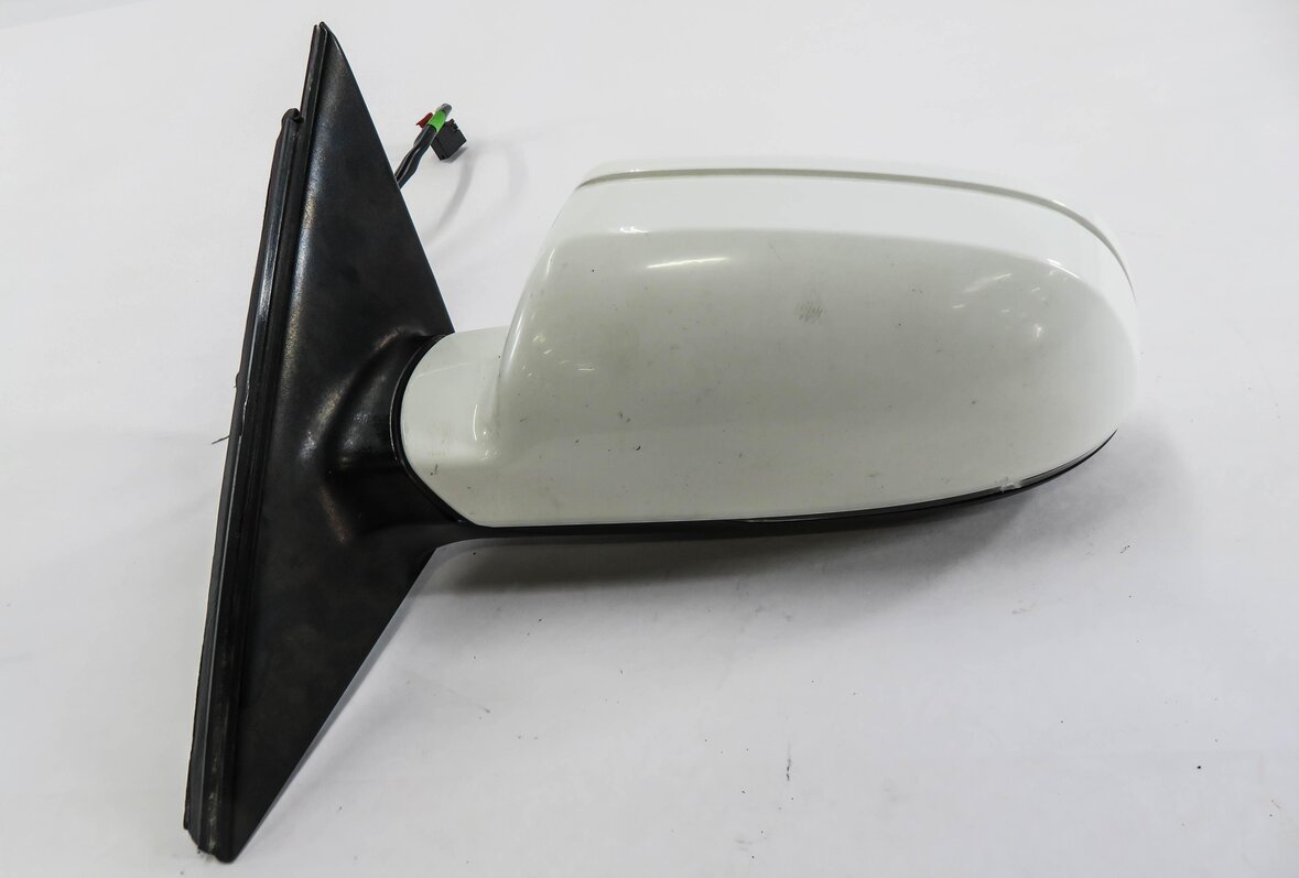 Thumbnail 5: 2010-2016 AUDI A4 (B8 8K) LEFT FRONT DRIVER HEATED DOOR MIRROR (IBIS WHITE T9)