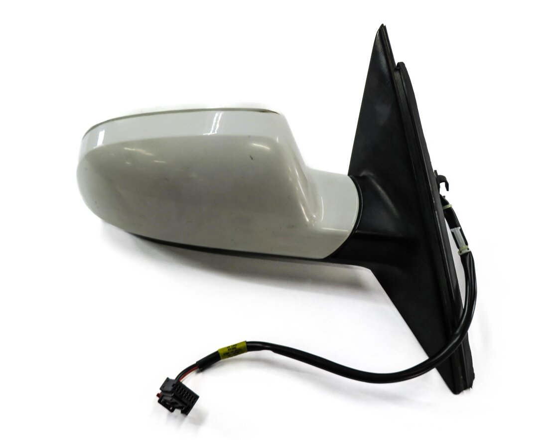 Thumbnail 5: 2010-2016 AUDI A4 (B8 8K) RIGHT FRONT PASSENGER HEATED DOOR MIRROR (IBIS WHITE)