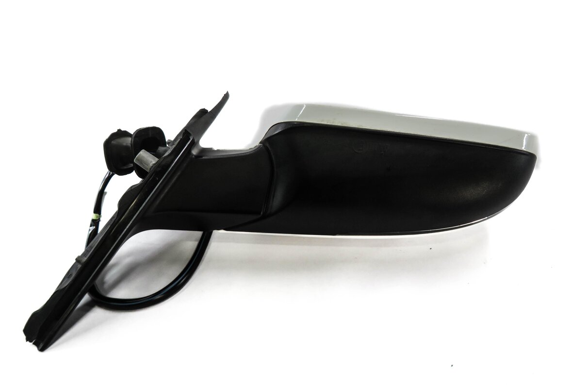 Thumbnail 6: 2010-2016 AUDI A4 (B8 8K) RIGHT FRONT PASSENGER HEATED DOOR MIRROR (IBIS WHITE)