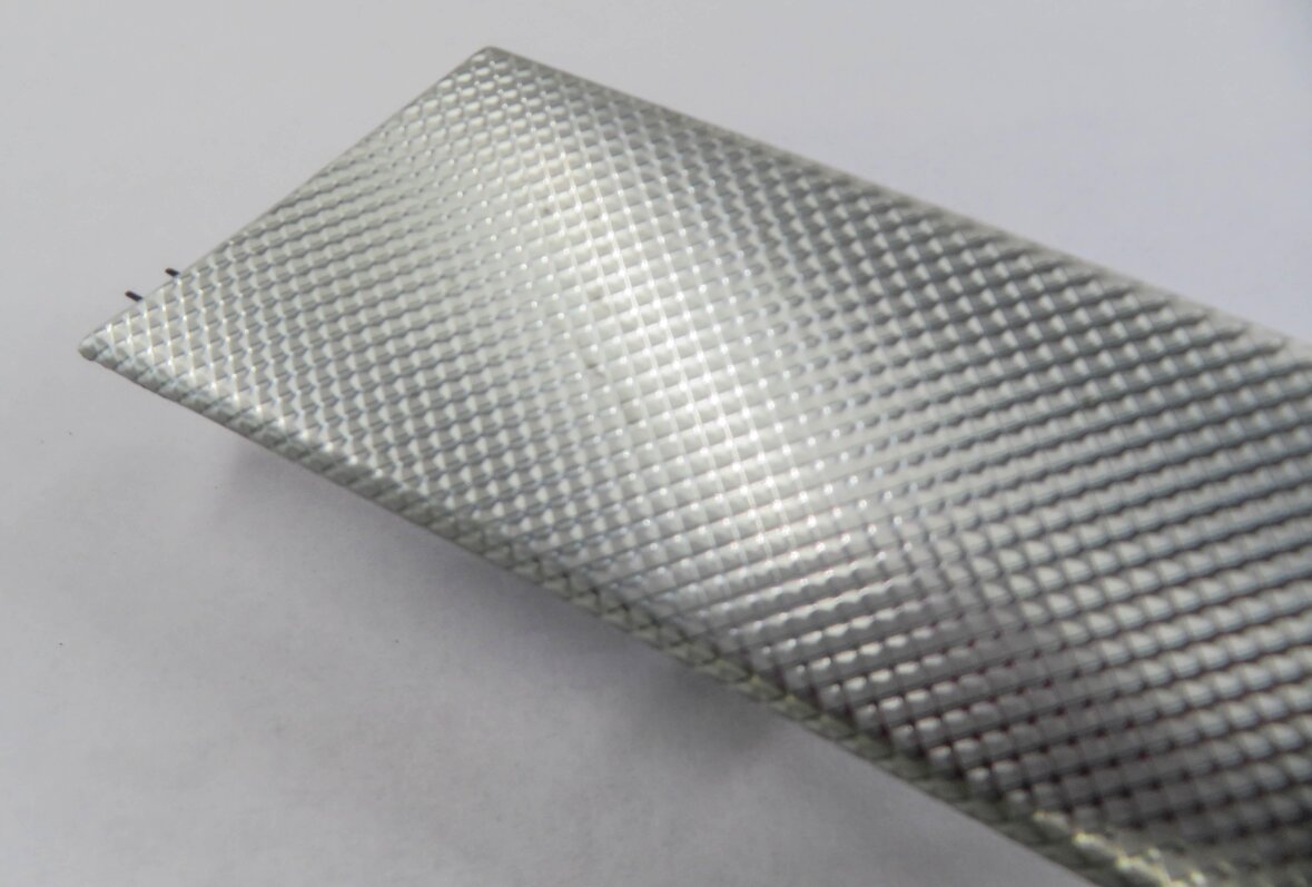 Thumbnail 3: 2014 AUDI A4 (B8 8K) DASH DOOR CONSOLE ALUMINUM FISH SCALE TRIM SET-6