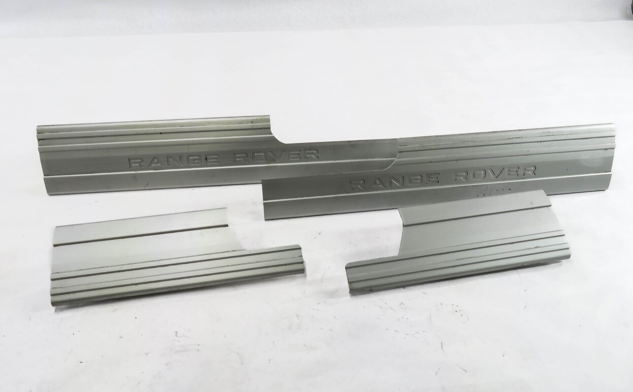 2010 RANGE ROVER (L322) FRONT & REAR DOOR SILL SCUFF PANEL TRAIM SET-4