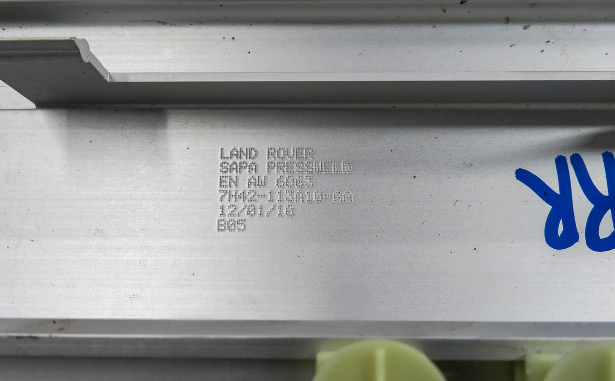 Thumbnail 3: 2010 RANGE ROVER (L322) FRONT & REAR DOOR SILL SCUFF PANEL TRAIM SET-4