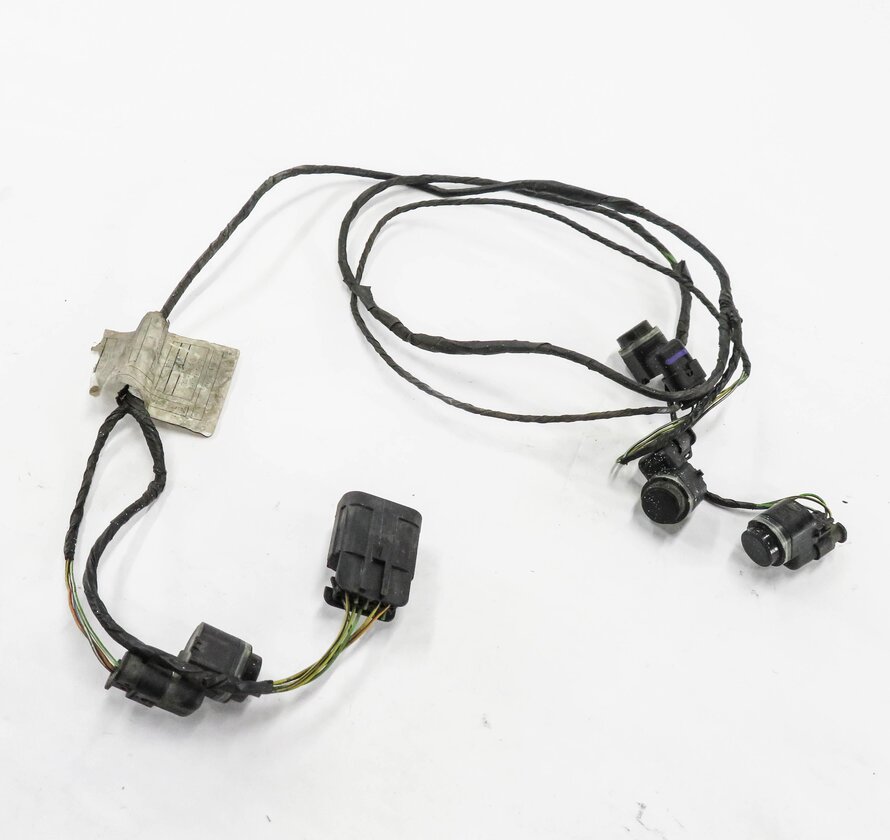 2010 RANGE ROVER (L322) REAR PDC PARK DISTANCE SENSOR SET w/ HARNESS (BLACK)