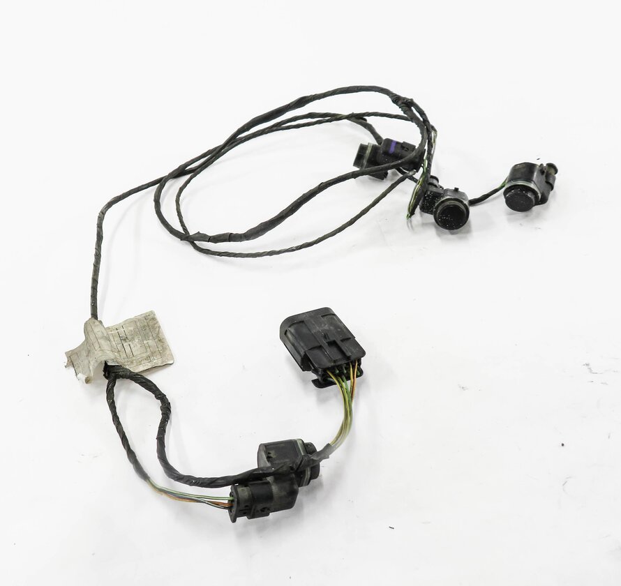 Thumbnail 2: 2010 RANGE ROVER (L322) REAR PDC PARK DISTANCE SENSOR SET w/ HARNESS (BLACK)