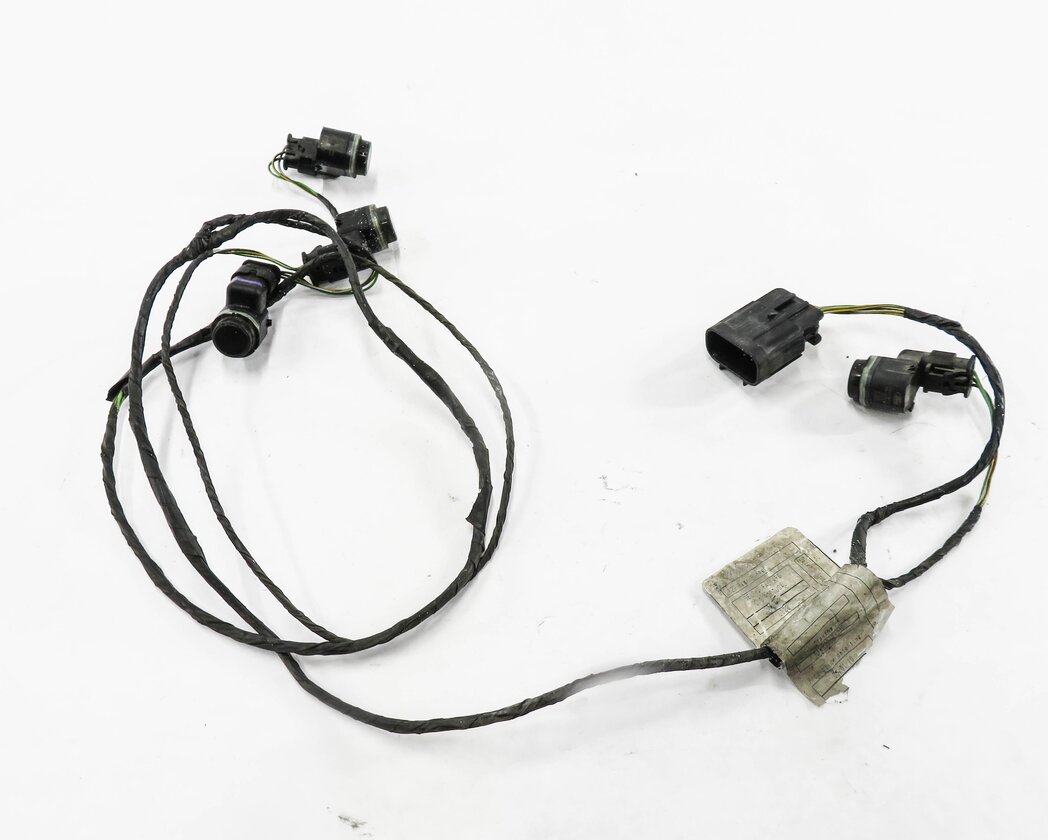 Thumbnail 3: 2010 RANGE ROVER (L322) REAR PDC PARK DISTANCE SENSOR SET w/ HARNESS (BLACK)