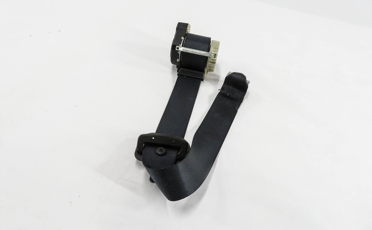 2010 RANGE ROVER (L322) REAR SEAT - LEFT SEATBELT RETRACTOR (BLACK)