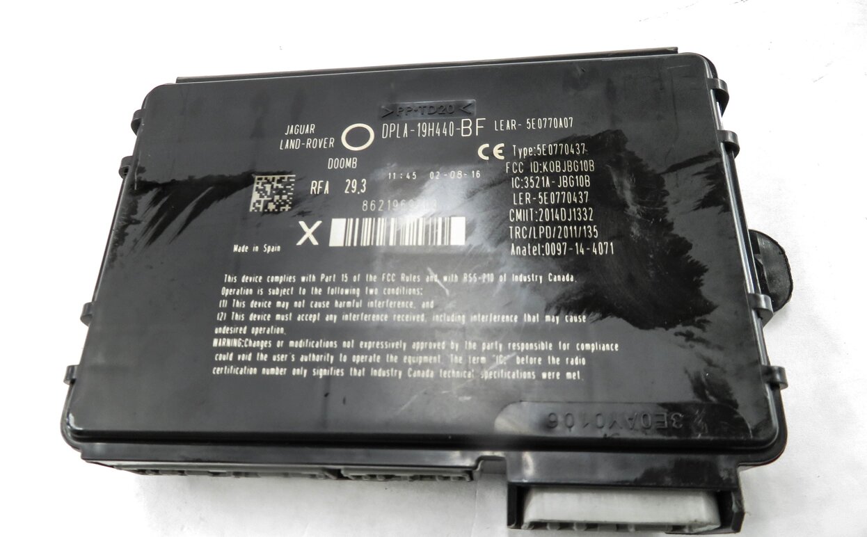 Thumbnail 5: 10-12 RANGE ROVER (L322) 5.0L ENGINE ECM BCM IMMOBILIZER MODULE KEY SET (NON SC)