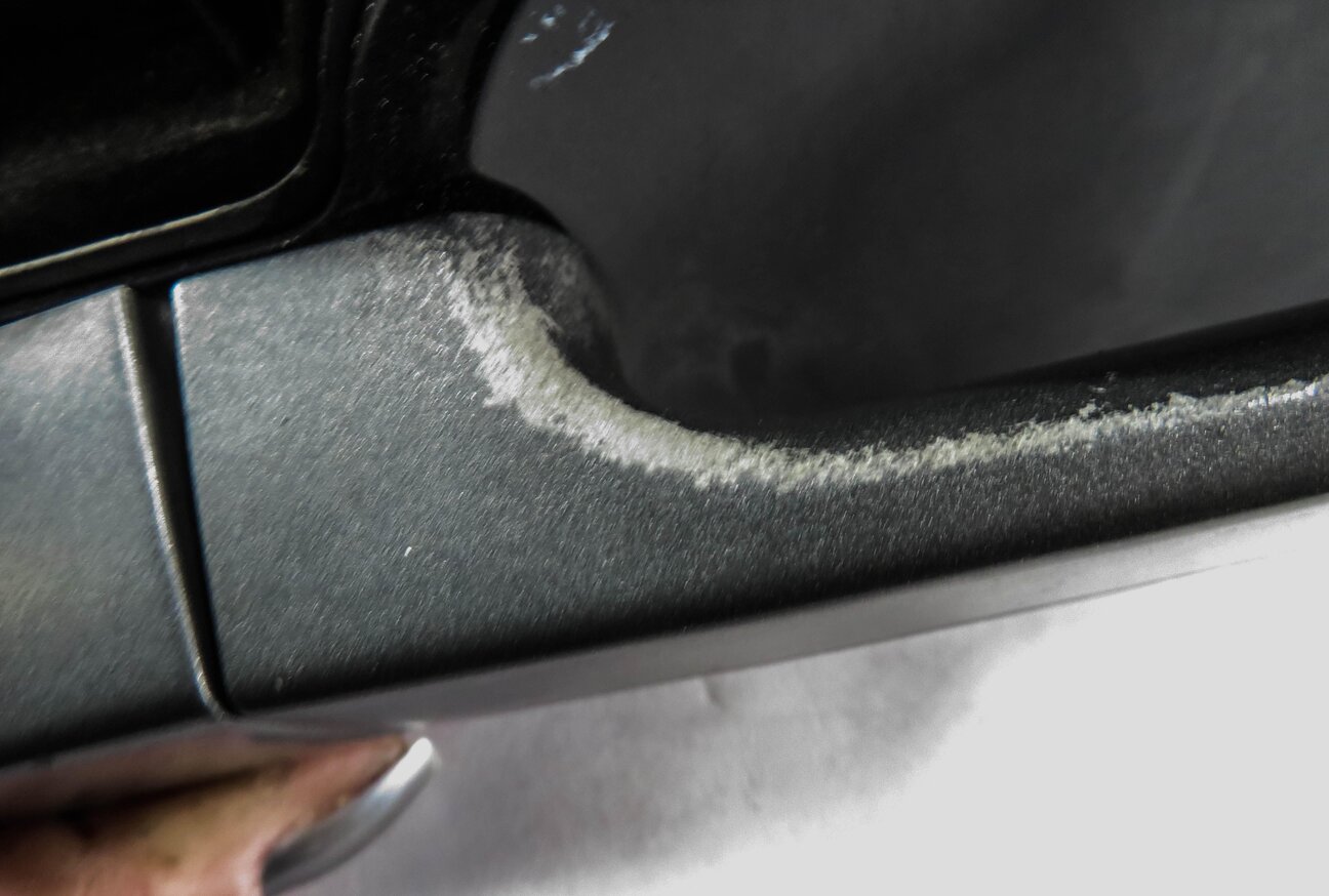 Thumbnail 5: 2010-2012 RANGE ROVER (L322) FRONT / REAR - PASSENGER DOOR HANDLE (BLACK BASE)
