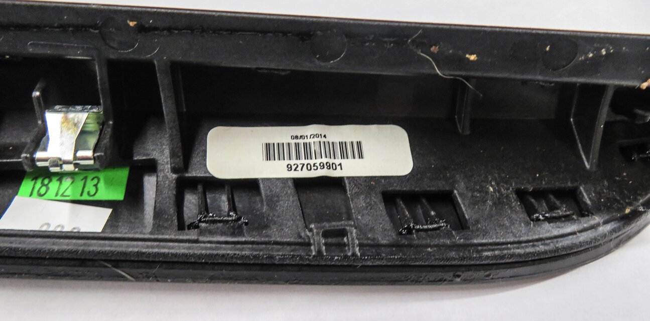 Thumbnail 16: 2014 BMW X5 (F15) DASH DOOR CONSOLE WOOD TRIM SET (FINE POPLAR WOOD GRAIN)