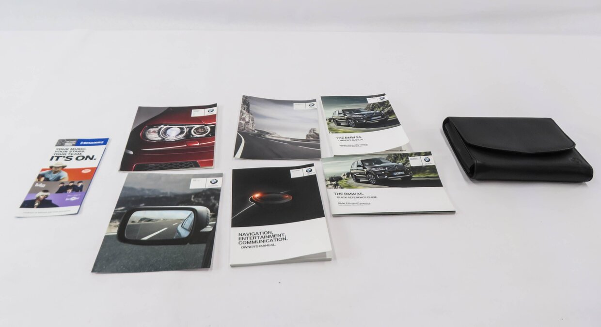 Thumbnail 2: 2014 BMW X5 (F15) OWNERS MANUAL BOOK BOOKLET GUIDE SET w/ CASE