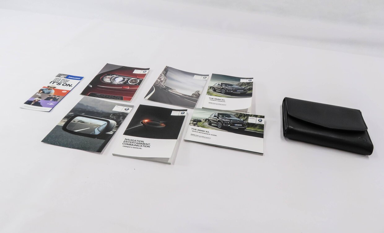Thumbnail 3: 2014 BMW X5 (F15) OWNERS MANUAL BOOK BOOKLET GUIDE SET w/ CASE