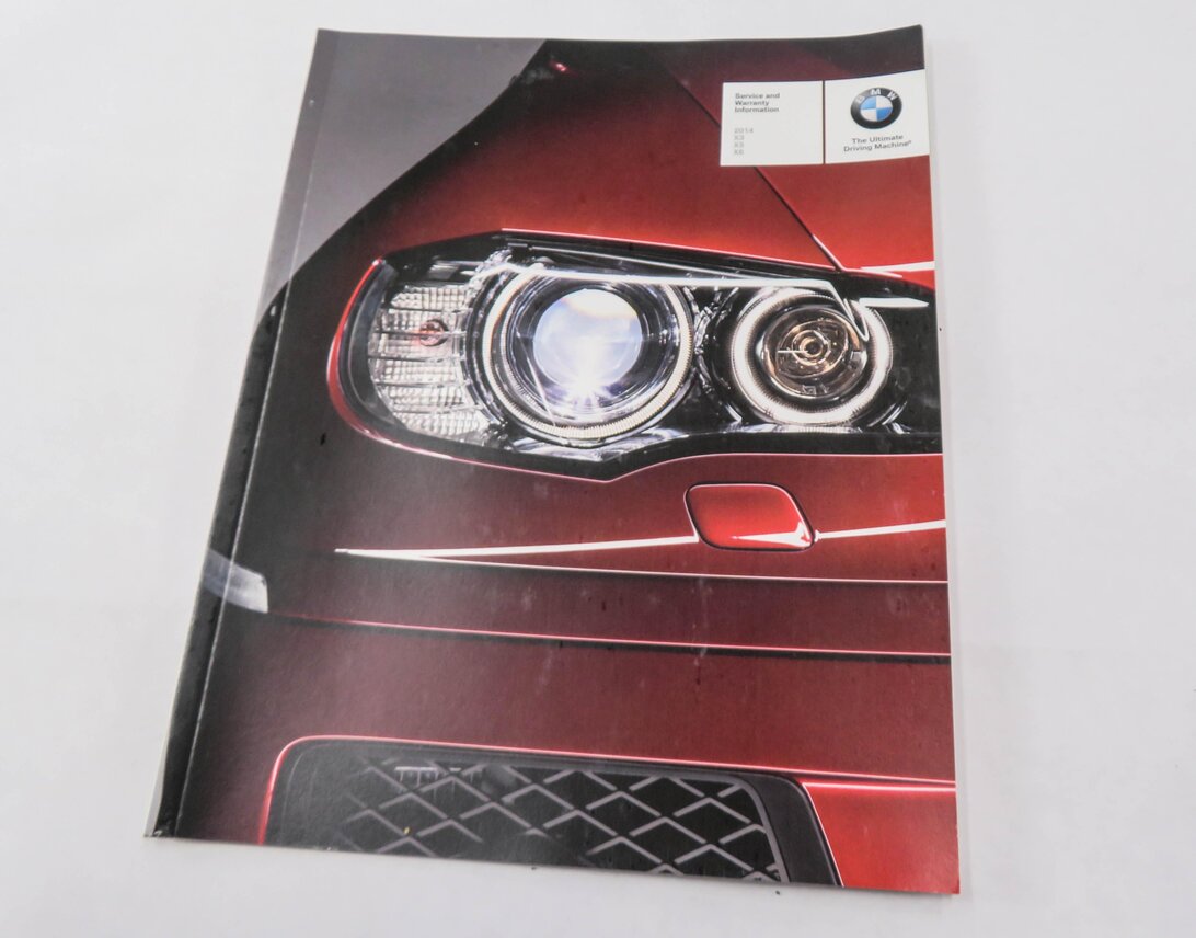 Thumbnail 8: 2014 BMW X5 (F15) OWNERS MANUAL BOOK BOOKLET GUIDE SET w/ CASE