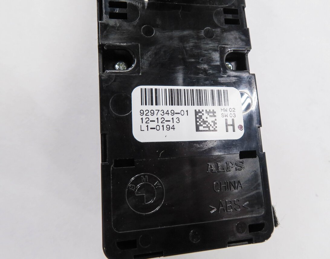 Thumbnail 5: 2014-2021 BMW X1 X2 X5 X5M X6 X6M (F15 F16 F39 F48 F85 F86) DRIVER WINDOW SWITCH