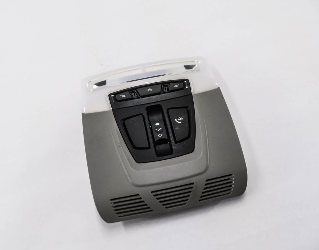 2014 BMW X5 (F15) FRONT DOMELIGHT MAP READING COURTESY LIGHT LAMP (GRAY)