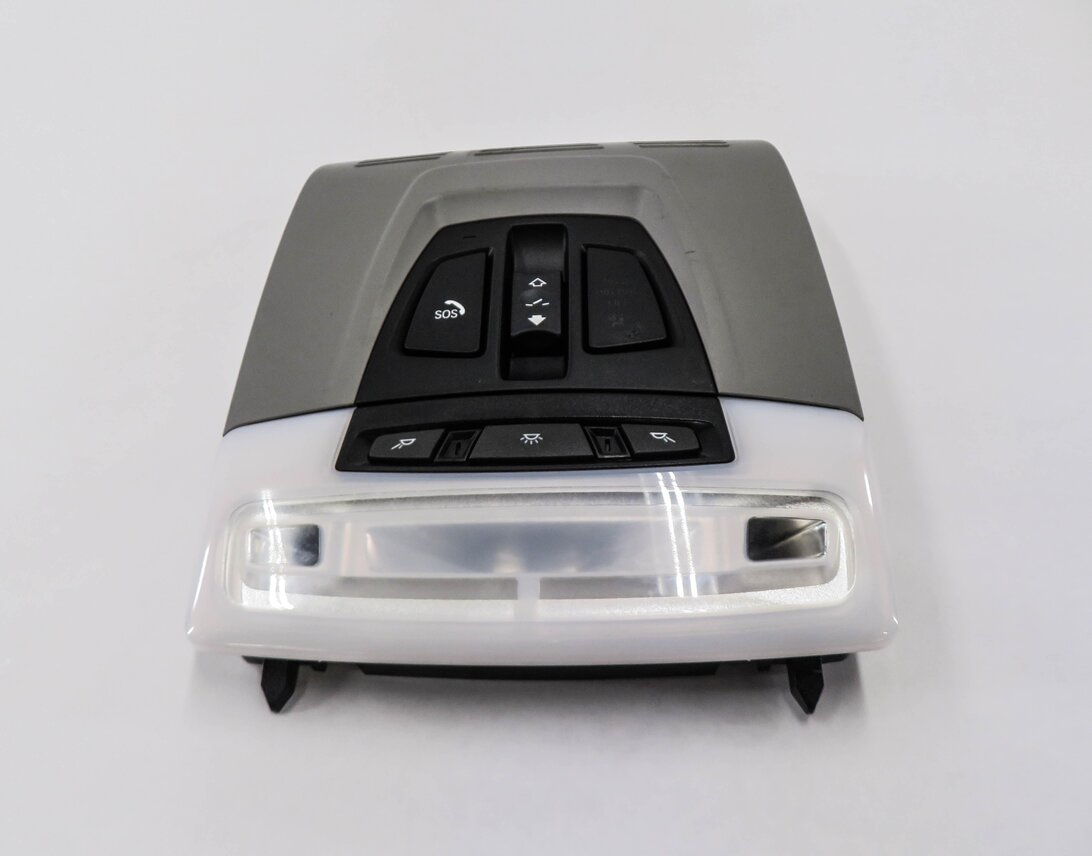Thumbnail 3: 2014 BMW X5 (F15) FRONT DOMELIGHT MAP READING COURTESY LIGHT LAMP (GRAY)