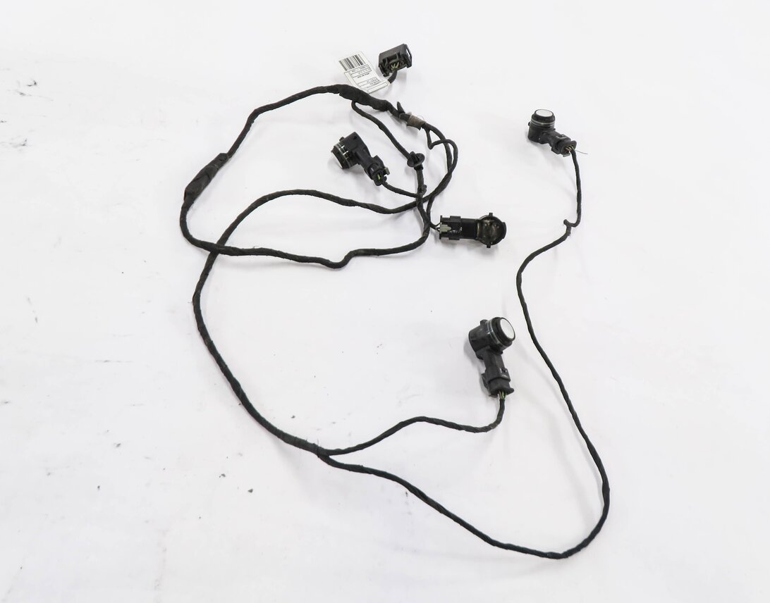 Thumbnail 2: 2014 BMW X5 (F15) REAR PDC PARK DISTANCE SENSOR SET w/ HANRESS (MINERAL WHITE)