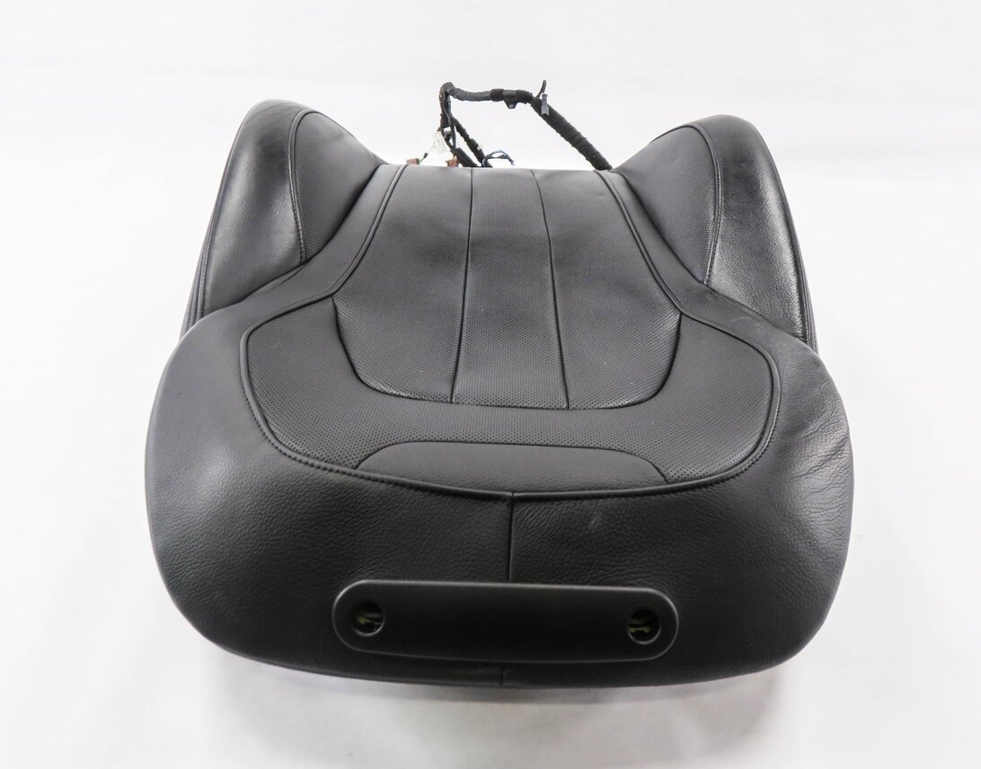 Thumbnail 3: 2014 BMW X5 (F15) DRIVER - UPPER TOP HEATED COMFORT SEAT CUSHION (BLACK LEATHER)