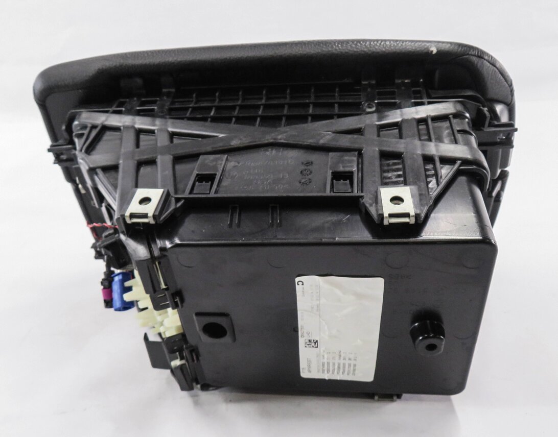 Thumbnail 5: 14-19 BMW X5 X6 (F15 F16) FRONT CENTER CONSOLE ARM REST w/ CELL CRADLE (BLACK)