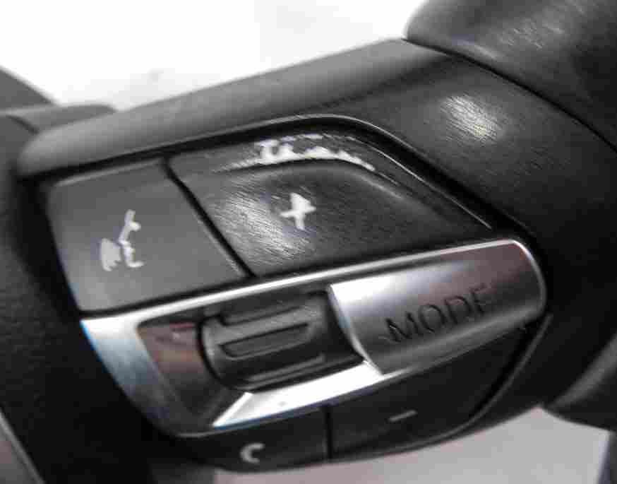Thumbnail 8: 14-18 BMW X5 X6 F15 M SPORT STEERING WHEEL w/CRUISE PHONE MEDIA SWITCHES 