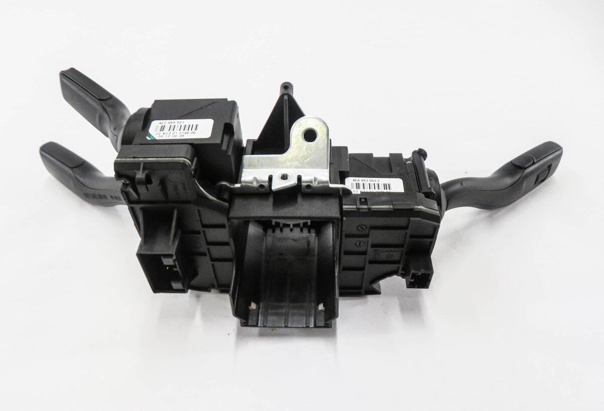 Thumbnail 4: 2007 AUDI Q7 (4L) STEERING COLUMN BLINKER WIPER CRUISE COMBINATION SWITCH
