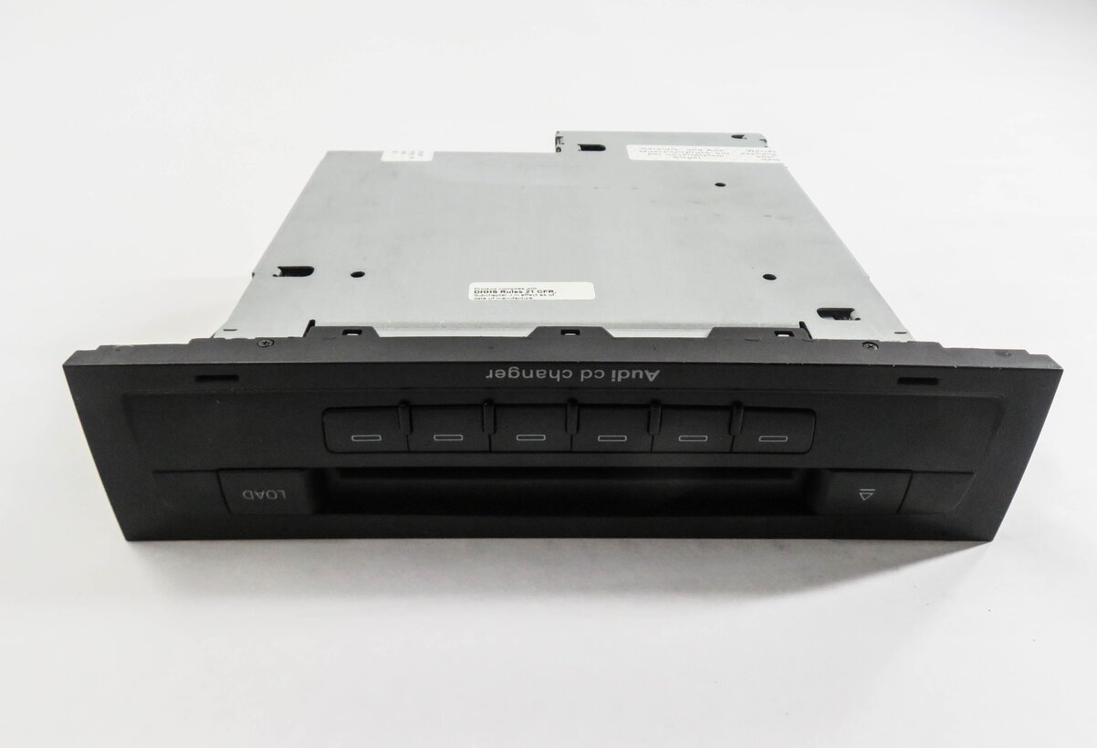 Thumbnail 5: 2007-2011 AUDI Q7 (4L) RADIO STEREO 6 DISC CD CHANGER PLAYER READER DRIVE
