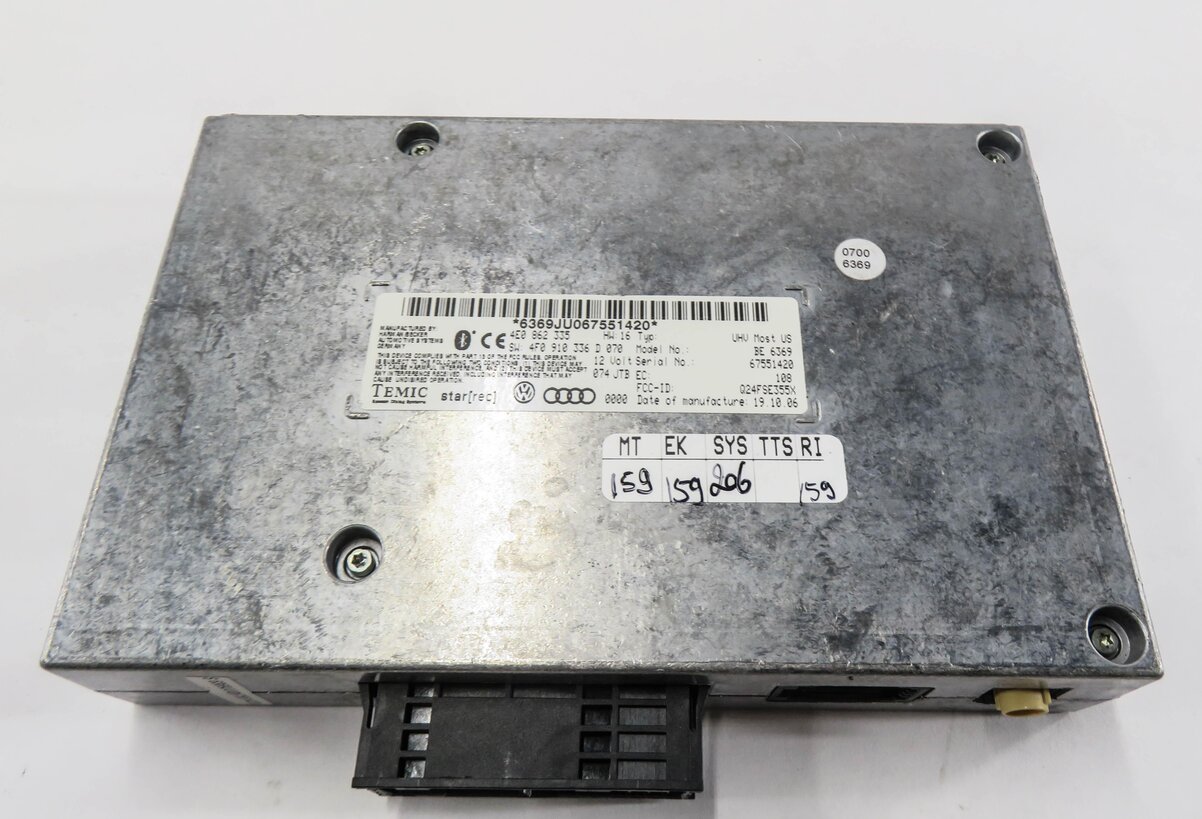 Thumbnail 3: 2007 AUDI Q7 (4L) BLUETOOTH TELEMATICS COMMUNICATION CONTROL MODULE
