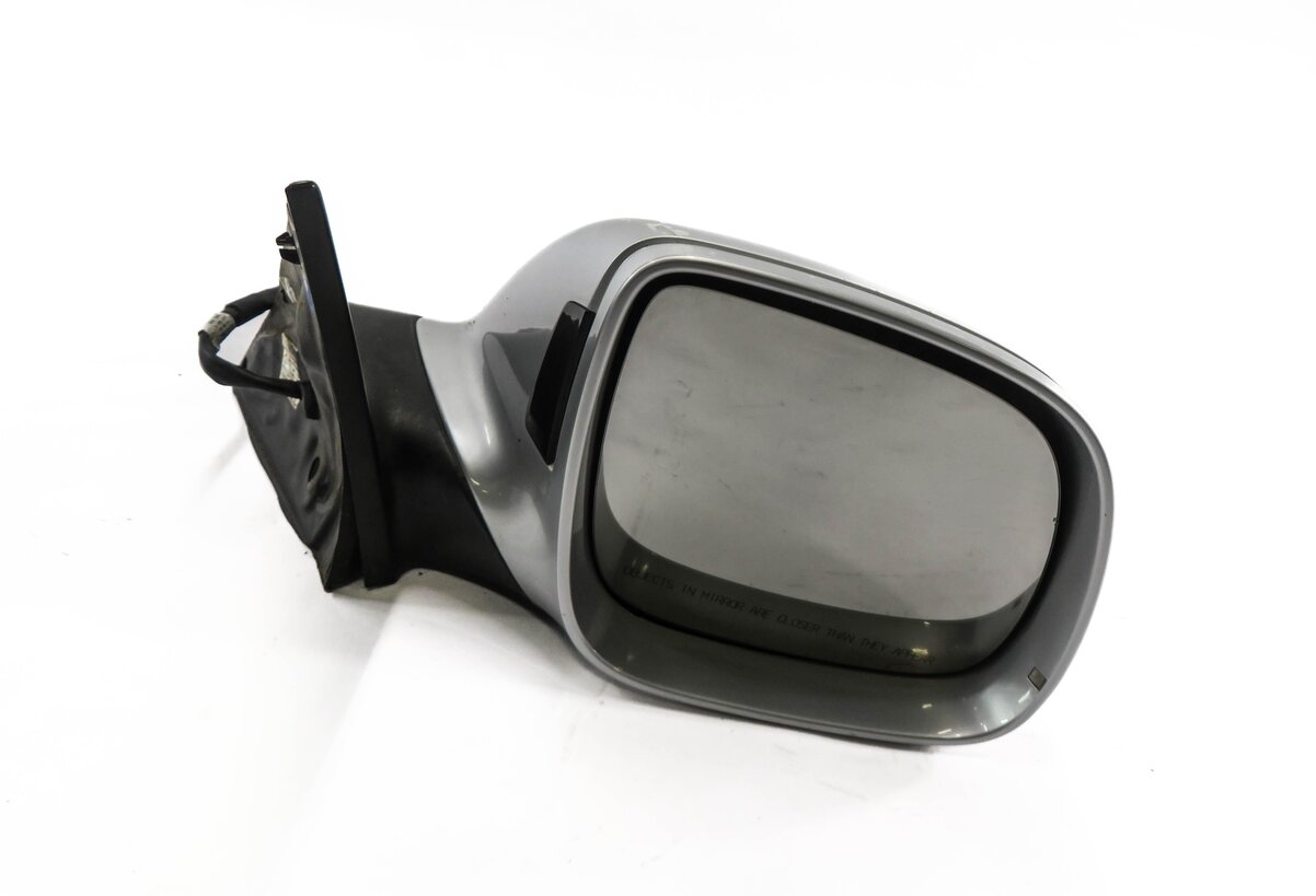 Thumbnail 3: 2007-2009 AUDI Q7 (4L) RIGHT - HEATED MEMORY BLIND SPOT DOOR MIRROR (SILVER)