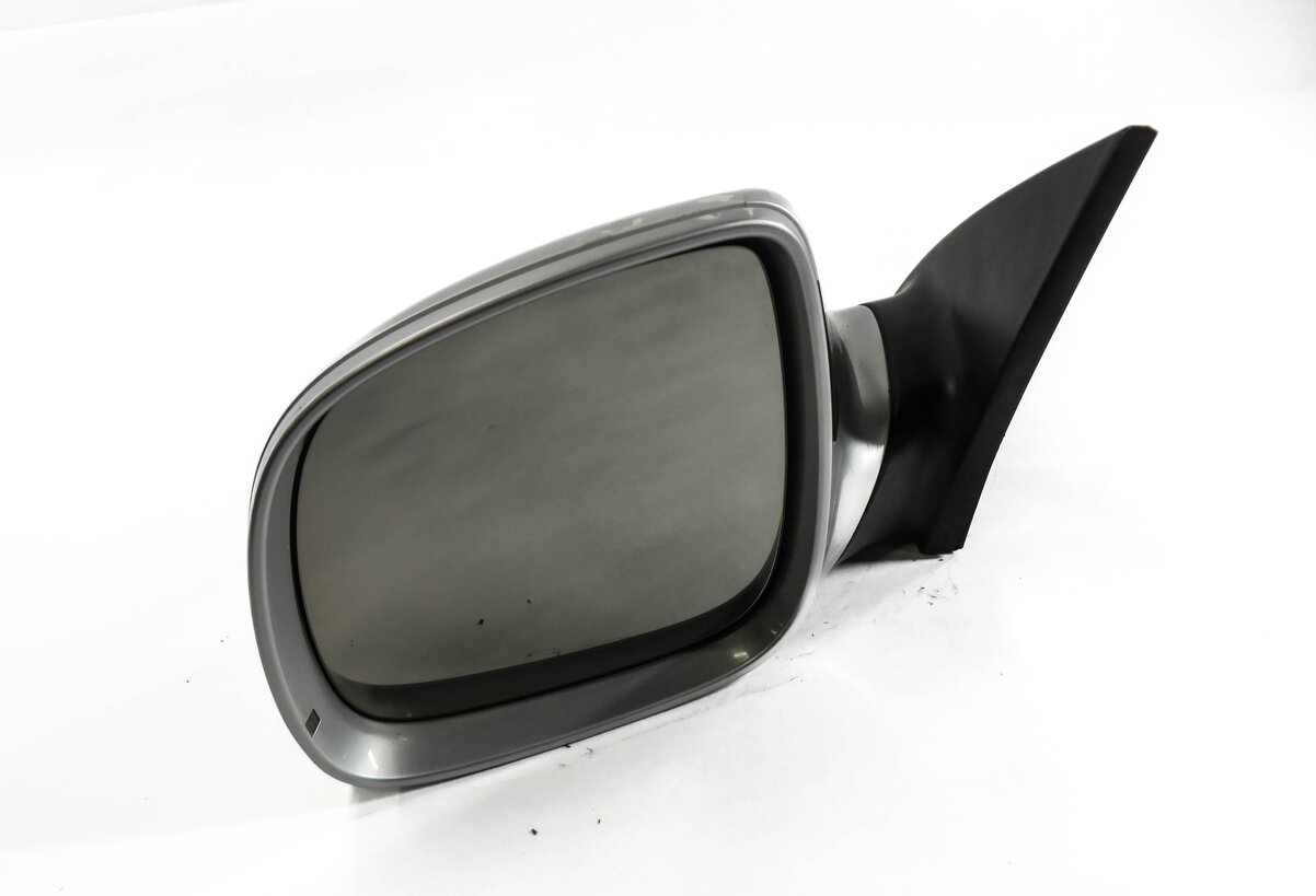 Thumbnail 3: 2007-2009 AUDI Q7 (4L) LEFT - HEATED MEMORY BLIND SPOT DOOR MIRROR (SILVER)