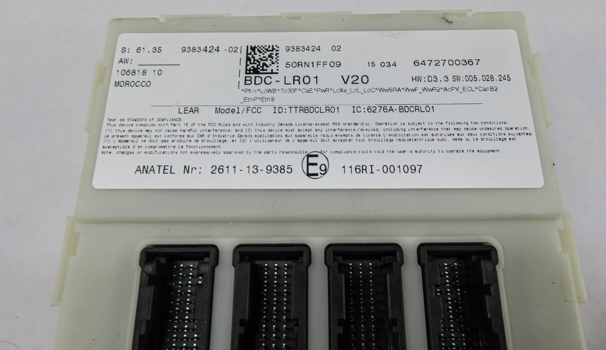 Thumbnail 7: 2015 BMW X5 (F15) 3.0L N57T DIESEL ENGINE DDE DME BCM IMMOBILIZER MODULE KEY SET