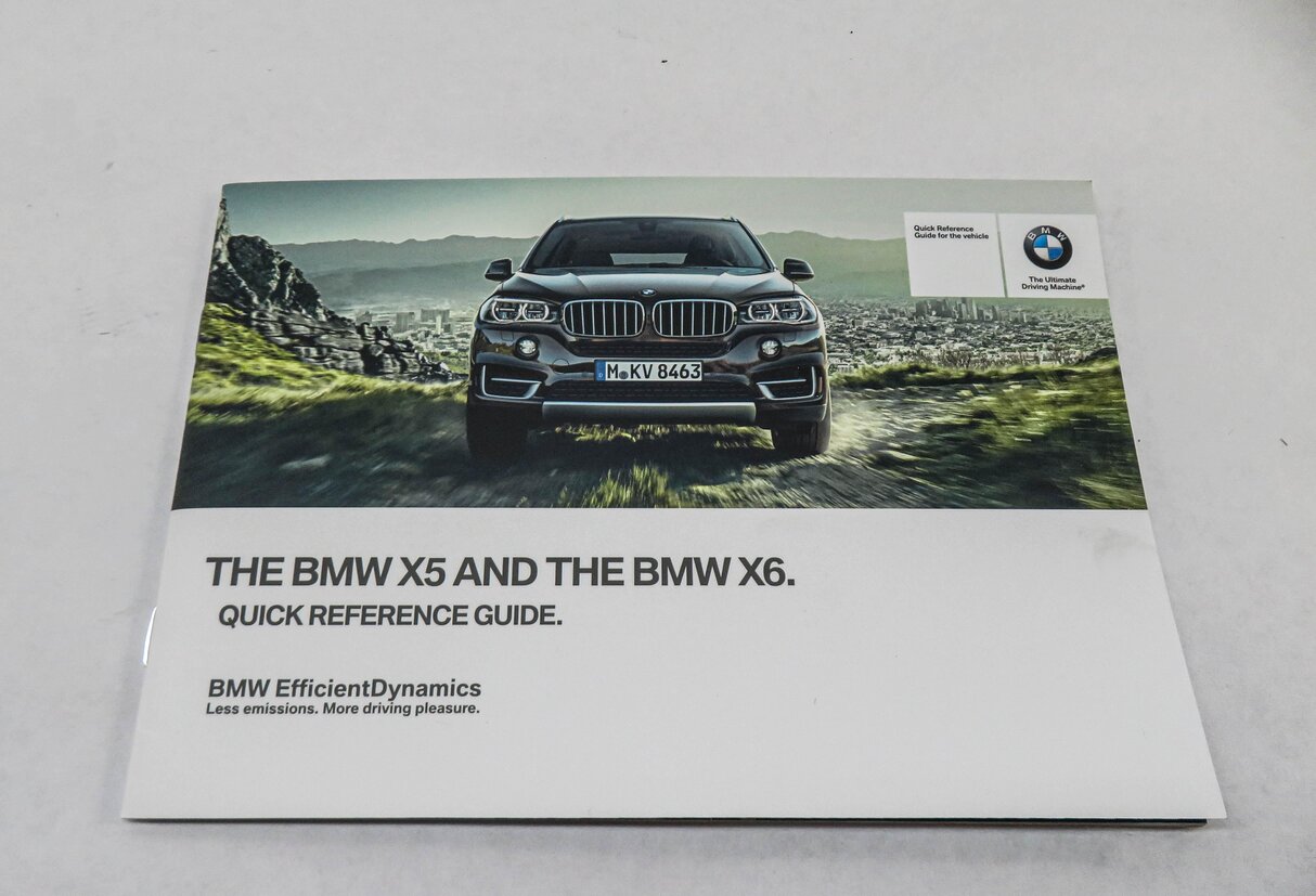 Thumbnail 5: 2015 BMW X5 (F15) OWNERS MANUAL BOOK BOOKLET GUIDE SET w/ CASE