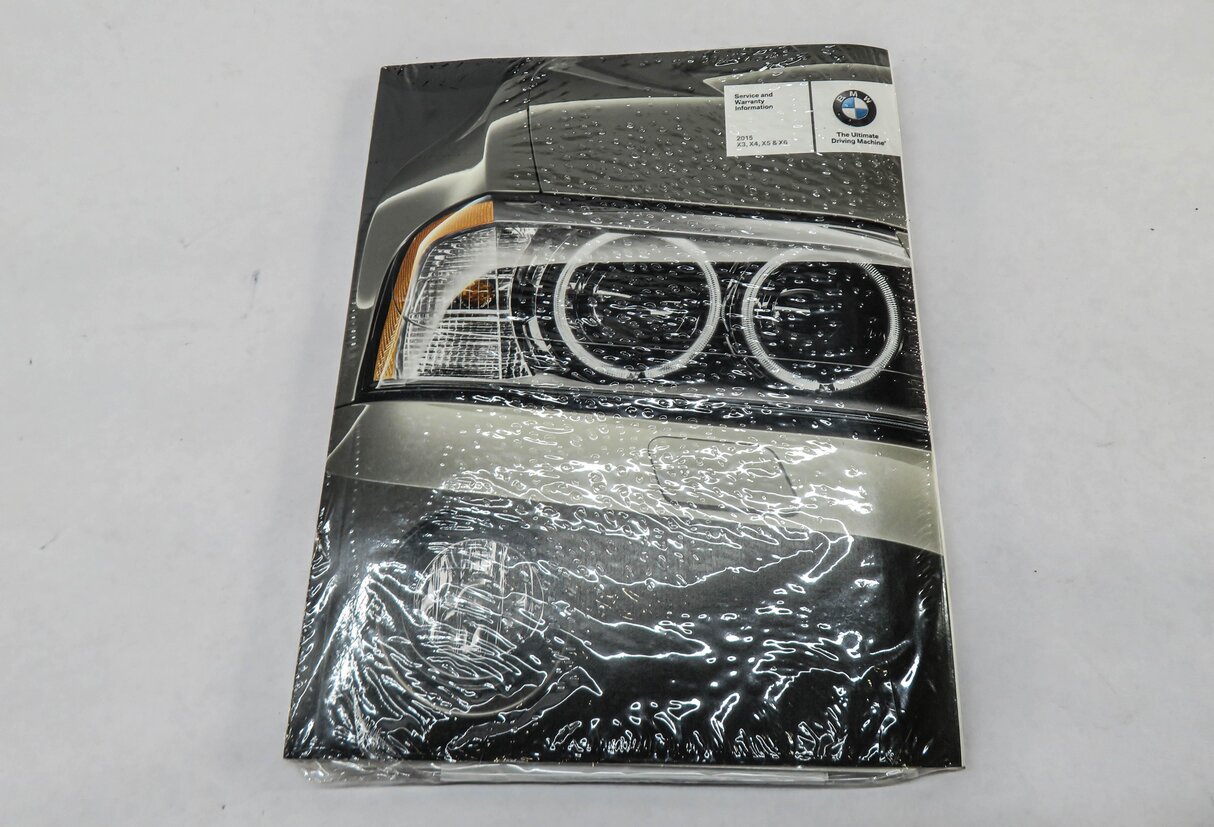 Thumbnail 7: 2015 BMW X5 (F15) OWNERS MANUAL BOOK BOOKLET GUIDE SET w/ CASE