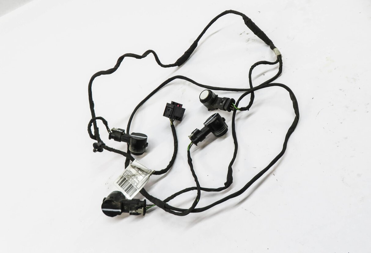 Thumbnail 3: 2015 BMW X5 (F15) REAR PDC PARK DISTANCE SENSOR SET w/ HARNESS (ALPINE WHITE)