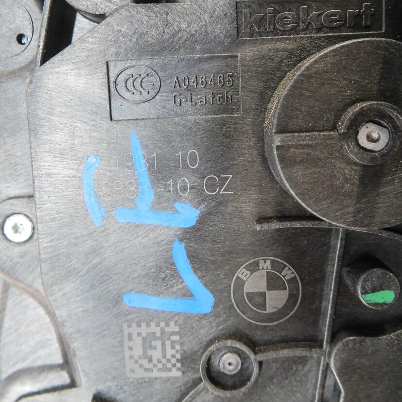 Thumbnail 4: 2014-2019 BMW I3 X1 X2 X5 X6 (F15 F16 F39 F48) LEFT FRONT DRIVER DOOR LOCK LATCH