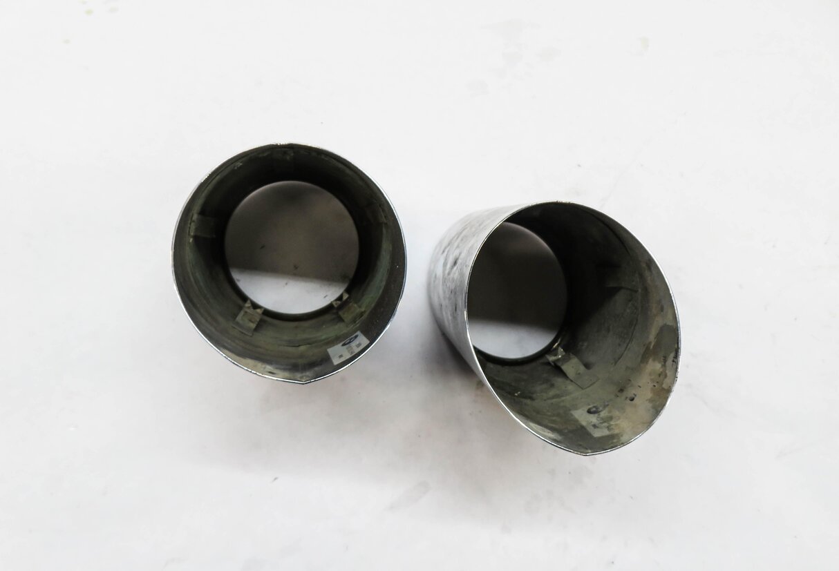Thumbnail 3: 2014-2018 BMW X5 (F15) DIESEL - LEFT & RIGHT EXHAUST TIP SET-2