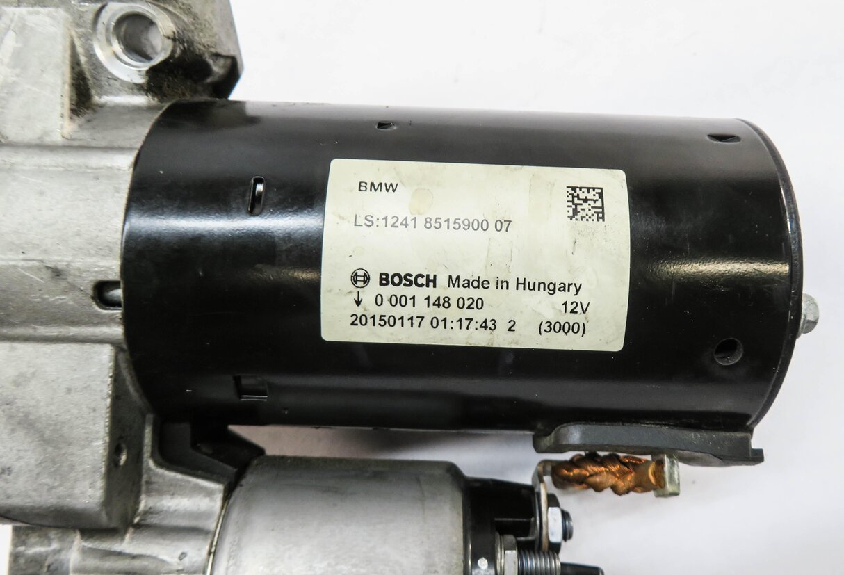 Thumbnail 5: 2014-2018 BMW X5 (E70) 3.0L N57T TURBO DIESEL ENGINE - STARTER MOTOR