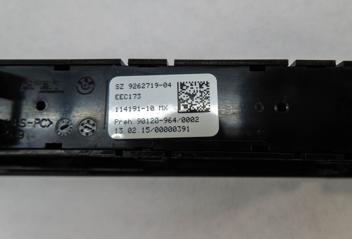 Thumbnail 5: 2015 BMW X5 (F15) TRACTION CONTROL SPORT COMFORT PDC SWITCH BUTTON PANEL