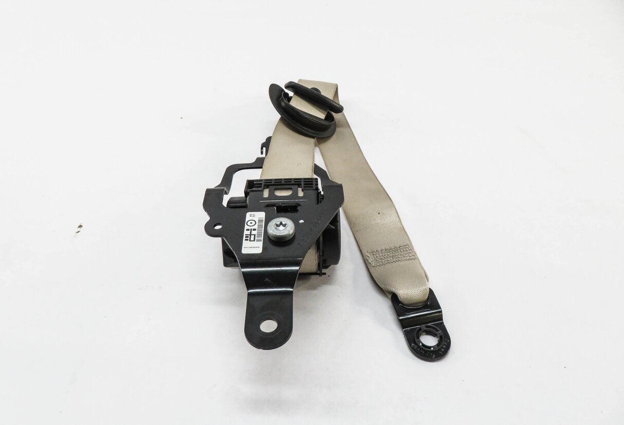 Thumbnail 5: 2015 BMW X5 (F15) LEFT & RIGHT REAR 2nd ROW SEAT SEATBELT RETRACTOR SET (OYSTER)